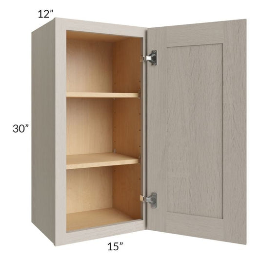 RTA Catalina Mist 15" x 30" Wall Cabinet with 2 Decorative End Panels