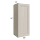 RTA Catalina Mist 15" x 36" Wall Cabinet with 1 Decorative End Panel