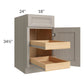 RTA Catalina Mist 18" Base Cabinet with 2 Rollout Trays