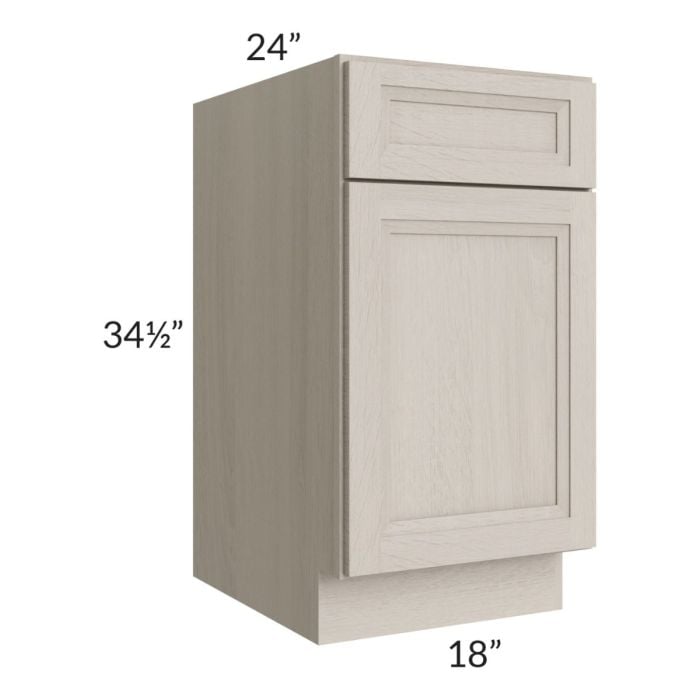 RTA Catalina Mist 18" Base Cabinet with Tray Divider Kit