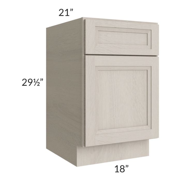 RTA Catalina Mist 18" Drawer File Base Cabinet
