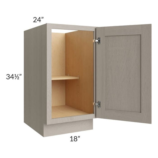 RTA Catalina Mist 18" Full Height Door Base Cabinet