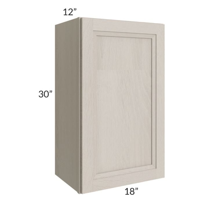 RTA Catalina Mist 18" x 30" Wall Cabinet with 2 Decorative End Panels