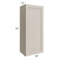 RTA Catalina Mist 18" x 42" Wall Cabinet with 2 Decorative End Panels
