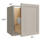 RTA Catalina Mist 21" Full Height Door Base Cabinet with Double Trashcan Pullout