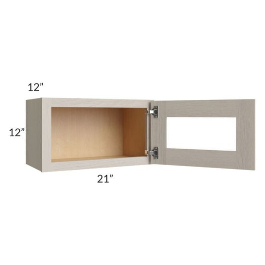 RTA Catalina Mist 21" x 12" Decorative Wall Cabinet