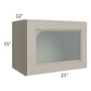 RTA Catalina Mist 21" x 15" Decorative Wall Cabinet with 1 Decorative End Panel