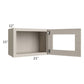 RTA Catalina Mist 21" x 15" Decorative Wall Cabinet with 1 Decorative End Panel
