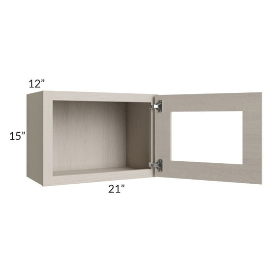 RTA Catalina Mist 21" x 15" Decorative Wall Cabinet