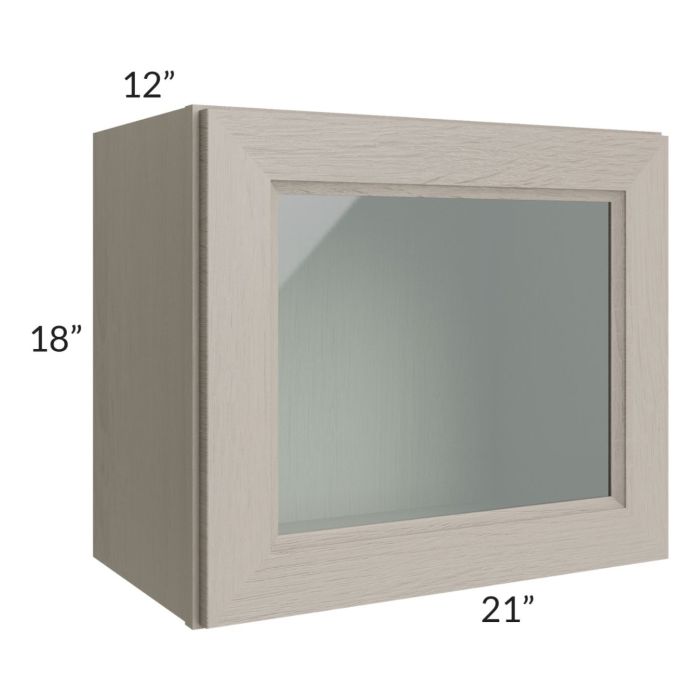 RTA Catalina Mist 21" x 18" Decorative Wall Cabinet