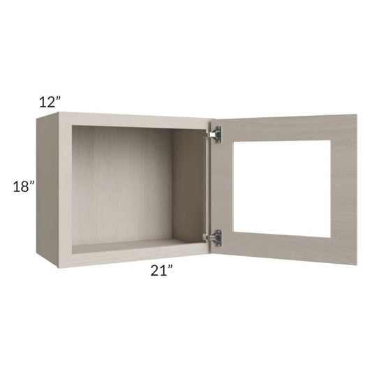 RTA Catalina Mist 21" x 18" Decorative Wall Cabinet