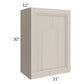 RTA Catalina Mist 21" x 30" Wall Cabinet with 1 Decorative End Panel
