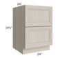 RTA Catalina Mist 24" 2-Drawer Base Cabinet