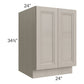 RTA Catalina Mist 24" Full Height Door Base Cabinet