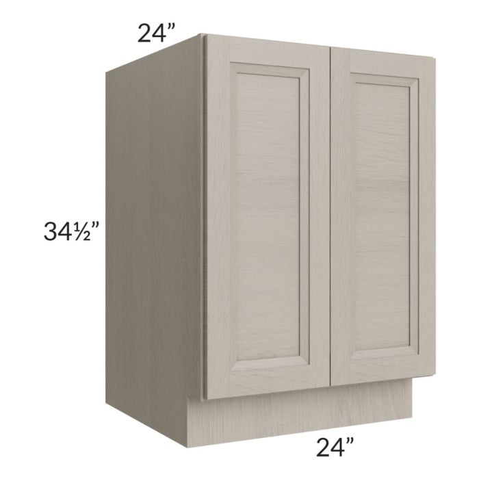 RTA Catalina Mist 24" Full Height Door Base Cabinet with 1 Decorative End Panel