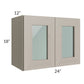 RTA Catalina Mist 24" x 18" Decorative Wall Cabinet