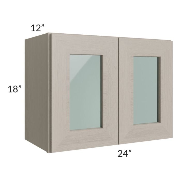 RTA Catalina Mist 24" x 18" Decorative Wall Cabinet