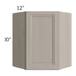 RTA Catalina Mist 24" x 30" Wall Diagonal Corner Cabinet