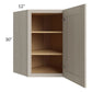 RTA Catalina Mist 24" x 30" Wall Diagonal Corner Cabinet with 2 Decorative End Panels