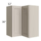 RTA Catalina Mist 24" x 30" Wall Easy Reach Cabinet