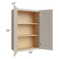 RTA Catalina Mist 24" x 36" Wall Cabinet with 1 Decorative End Panel