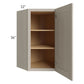 RTA Catalina Mist 24" x 36" Wall Diagonal Corner Cabinet with 2 Decorative End Panels