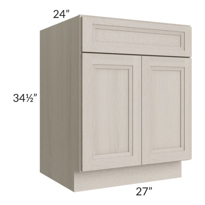 RTA Catalina Mist 27" Base Cabinet with 1 Decorative End Panel