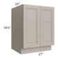 RTA Catalina Mist 27" Full Height Door Base Cabinet with 1 Decorative End Panel
