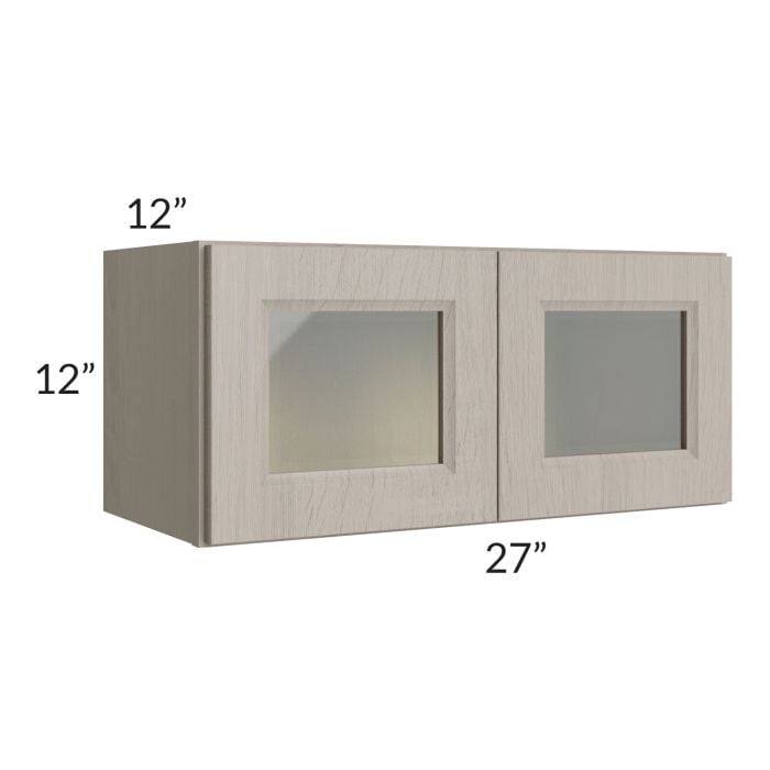 RTA Catalina Mist 27" x 12" Decorative Wall Cabinet