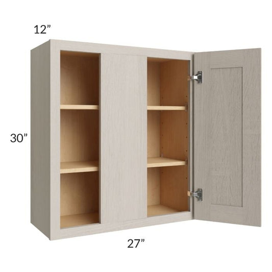 RTA Catalina Mist 27" x 30" Wall Blind Cabinet with 1 Decorative End Panel