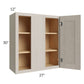 RTA Catalina Mist 27" x 30" Wall Blind Cabinet