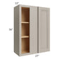 RTA Catalina Mist 27" x 36" Wall Blind Cabinet
