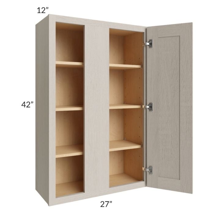 RTA Catalina Mist 27" x 42" Wall Blind Cabinet with 1 Decorative End Panel