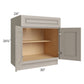RTA Catalina Mist 30" Base Cabinet (1 drawer) with 2 Decorative End Panels