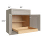 RTA Catalina Mist 30" Base Cabinet with 1 Rollout Tray and 1 Decorative End Panel