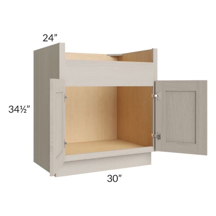 RTA Catalina Mist 30" Farm Sink Base Cabinet