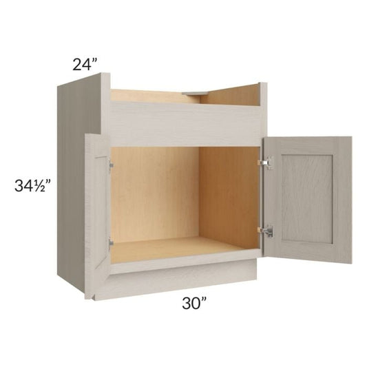 RTA Catalina Mist 30" Farm Sink Base Cabinet