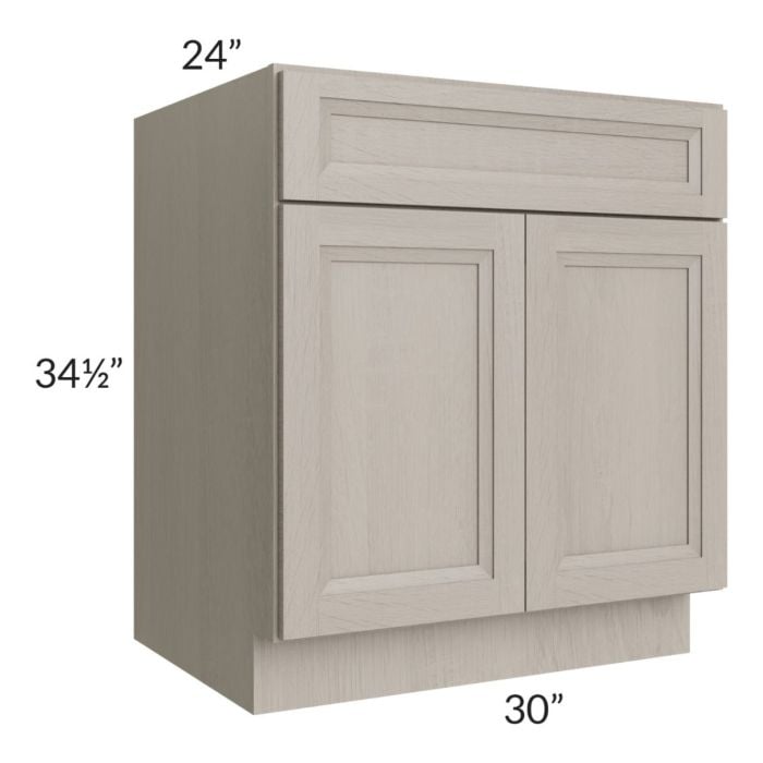 RTA Catalina Mist 30" Sink Base Cabinet (1 drawer front)