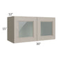 RTA Catalina Mist 30" x 15" Decorative Wall Cabinet with 1 Decorative End Panel