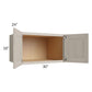 RTA Catalina Mist 30" x 18" x 24" Wall Cabinet