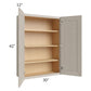 RTA Catalina Mist 30" x 42" Wall Cabinet with 2 Decorative End Panels