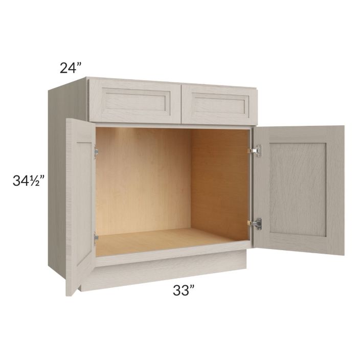RTA Catalina Mist 33" Sink Base Cabinet