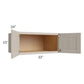 RTA Catalina Mist 33" x 15" x 24" Wall Cabinet