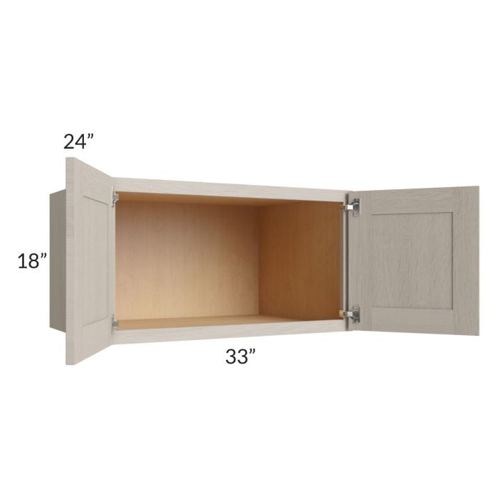 RTA Catalina Mist 33" x 18" x 24" Wall Cabinet
