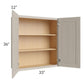 RTA Catalina Mist 33" x 36" Wall Cabinet