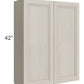 RTA Catalina Mist 33" x 42" Wall Cabinet with 2 Decorative End Panels