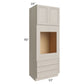 RTA Catalina Mist 33" x 90"x 24" Oven Cabinet