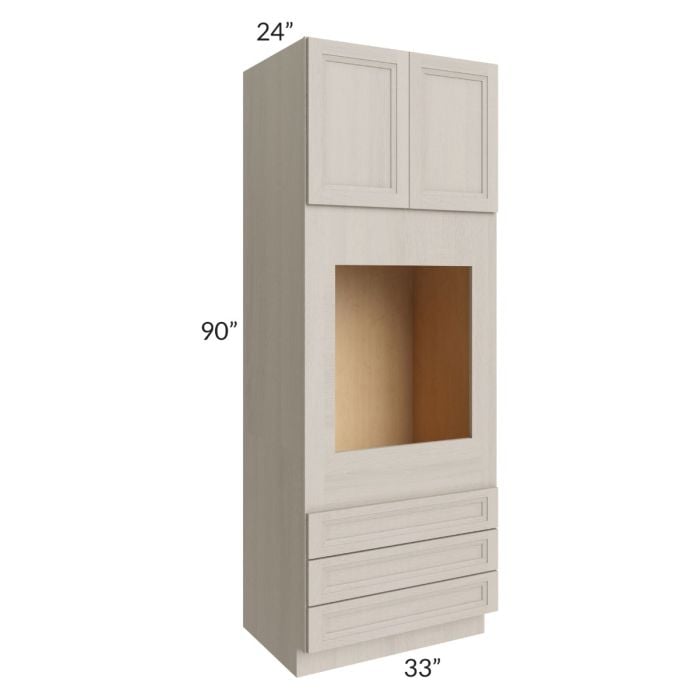 RTA Catalina Mist 33" x 90"x 24" Oven Cabinet