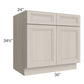 RTA Catalina Mist 36" Base Cabinet