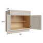 RTA Catalina Mist 36" Base Cabinet with 2 Decorative End Panels